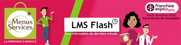 Franchise Les Menus Services : le salon Franchise Expo Paris est reporté en Octobre 2020