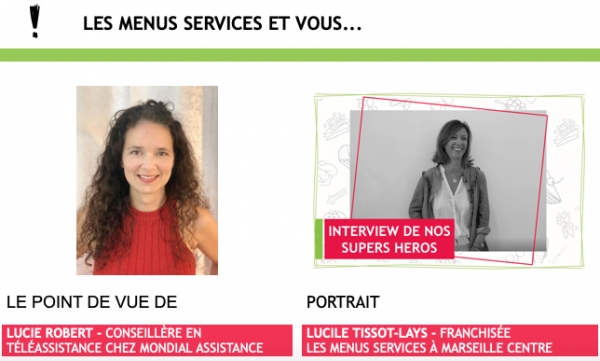 Franchise Les Menus Services : la news ' partenaires
