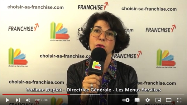 Franchise Les Menus Services - Corinne Duplat - Interview au Salon des Services à la Personne 2022