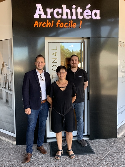 Franchise Architéa : le réseau continue sa progression et ouvre un nouvel Atelier à Cahors, préfecture du Lot