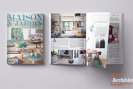 Franchise Architéa : parution presse Maison&Jardin