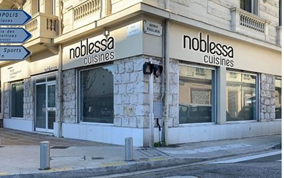 Franchise Noblessa Cuisines : ouverture d'un showroom dans le centre ville de NICE !