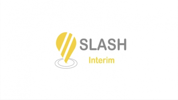 Spot publicitaire de la franchise Slash Interim