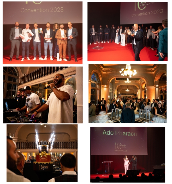 Franchise Avenir Rénovations : une soirée inoubliable au Trianon pour la Convention 2023 du réseau