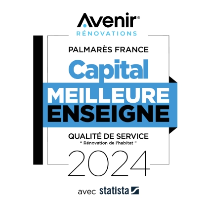 Franchise Avenir Rénovations élue Meilleure Enseigne 2024 par Capital 