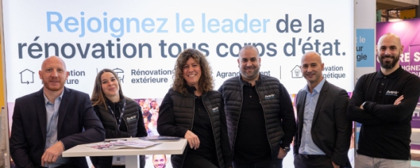 Franchise Avenir Rénovations sous le feu des projecteurs au Salon Franchise Expo Paris