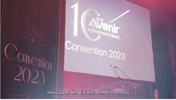 Convention 2023 de la franchise Avenir Rénovations
