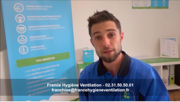 France Hygiène Ventilation pour créer son entreprise en Franchise