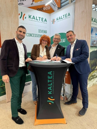 Franchise KALTEA annonce une nouvelle signature sur le salon Franchise Expo Paris