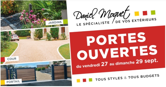 Franchise Daniel Moquet : Journées Portes Ouvertes, un événement incontournable