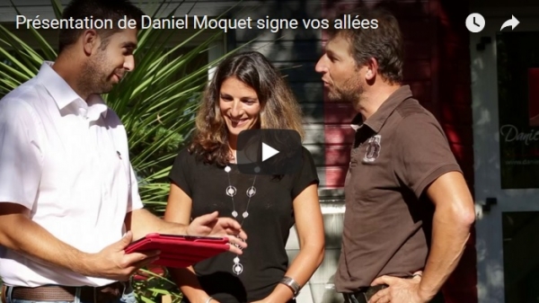 Découvrez la franchise Daniel Moquet signe vos allées en vidéo 