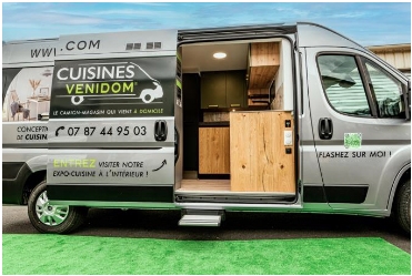Franchise Cuisines Venidom réaménage ses camions magasins