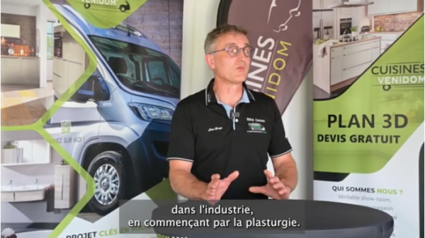 Wilfrid Corneau, franchisé Cuisines Venidom Vendée Ouest témoigne