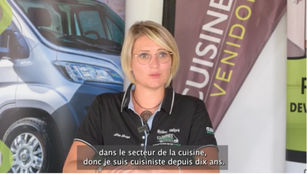Mylène Halipré, franchisée Cuisines Venidom Annemasse (74) témoigne