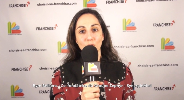 Franchise SynergieMed : Rym Belkora à Franchise Expo Paris 2023