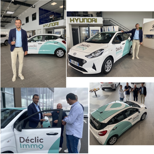 Franchise DECLIC IMMO offre une voiture à son meilleur conseiller immobilier ! 