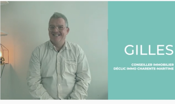 Témoignage de Gilles Rognin conseiller immobilier franchisé DECLIC IMMO en Charente-Maritime (17) Témoignage de Gilles Rognin conseiller immobilier franchisé DECLIC IMMO en Charente-Maritime (17)