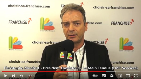 Franchise La Main Tendue - Christophe Monfort - Interview au Salon des Services à la Personne 2022