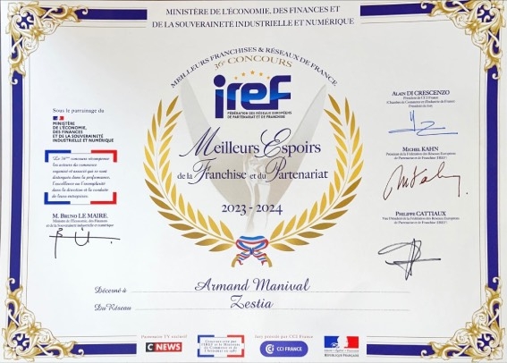 Franchise Zestia : une première victoire dès la première année