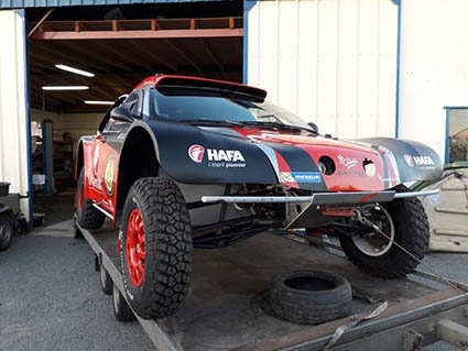 Le réseau de franchise Signarama : fournisseur officiel de l'aventure de Philippe Croizon sur le Dakar 2017