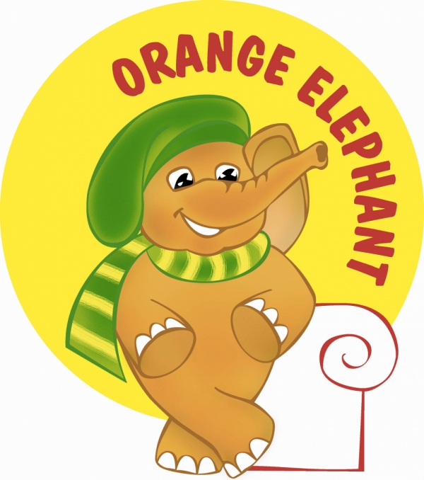 Orange Elephant