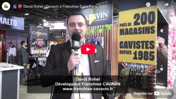 David Rohel - Cavavin à Franchise Expo Paris 2025