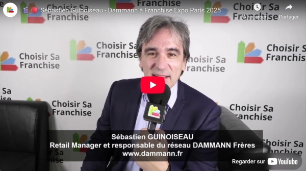 Sébastien Guinoiseau - Dammann à Franchise Expo Paris 2025