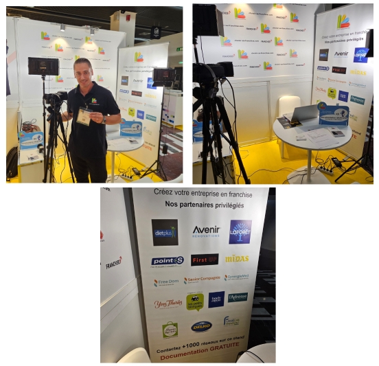 Choisir sa franchise présent au salon SME Paris Palais des Congrès