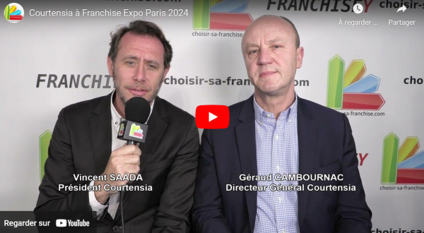 Courtensia à Franchise Expo Paris 2024