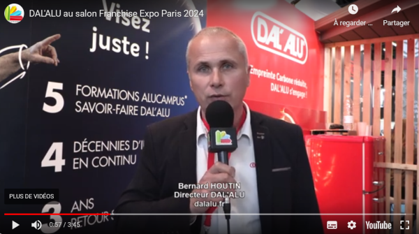 DAL'ALU au salon Franchise Expo Paris 2024