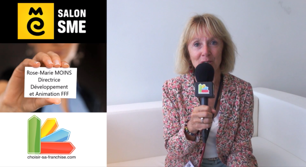 Interview de la Fédération Française de la Franchise (FFF) - Salon SME 2023 Interview de la Fédération Française de la Franchise (FFF) - Salon SME 2023