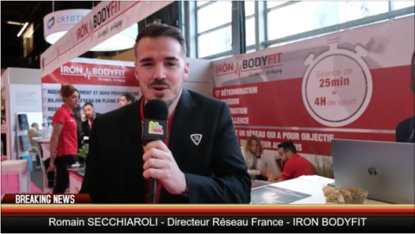 40ème édition Franchise Expo Paris 2022 : la franchise IRON BODYFIT au micro de choisir sa franchise