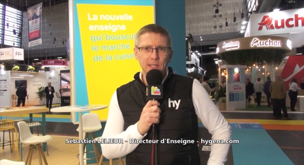 Franchise hygena.com : Sébastien Lelieur à Franchise Expo Paris 2023