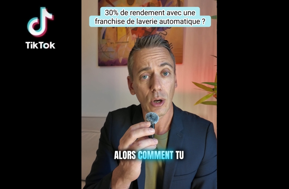 Franchise Laverie Automatique : Jusqu'à 35% de rentabilité !