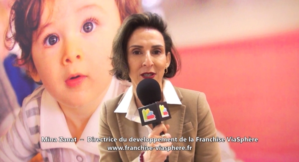 Franchise ViaSphère : Mina Zanat à Franchise Expo Paris 2023