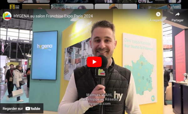 HYGENA au salon Franchise Expo Paris 2024 HYGENA au salon Franchise Expo Paris 2024