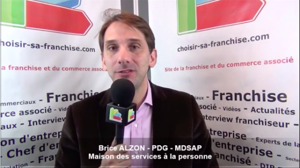 Interview de Brice ALZON - PDG de la franchise MDSAP