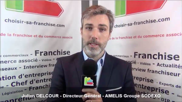 Interview de Julien DELCOUR -  Directeur Général de la franchise AMELIS Groupe Sodexo