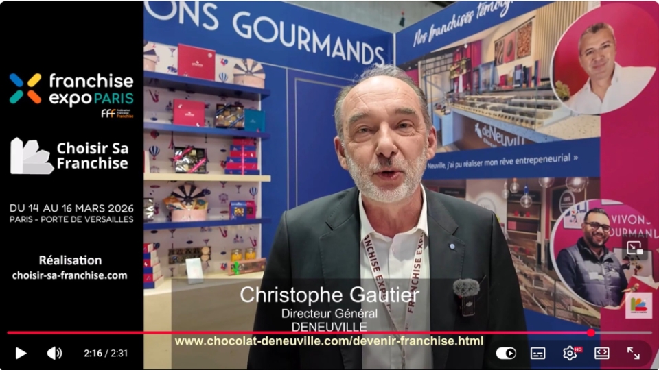Interview Franchise DeNeuville à Franchise Expo 2026