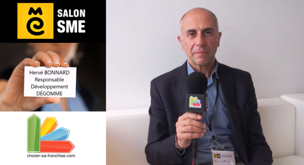 Interview Franchise Dégomme - Salon SME 2023