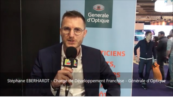 Interview de Stéphane EBERHARDT, chargé développement Franchise de la franchise Générale d'Optique à Franchise Expo 2019