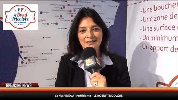 Interview de Sonia PINEAU, Présidente de la franchise LE BOEUF TRICOLORE au salon Franchise Expo Paris 2018