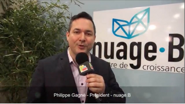 Interview de Philippe Gagné, Président de la franchise nuage.B au salon Franchise Expo Paris 2017