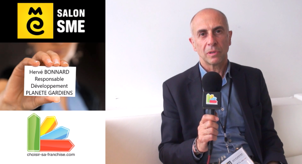 Interview Franchise Planète Gardiens - Salon SME 2023