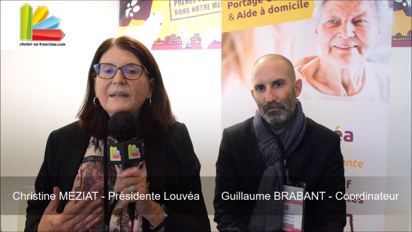 Interview Louvéa - Christine MEZIAT et Guillaume BRABANT (Franchise Services à la Personne)