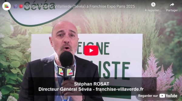 Stéphan ROSAT - VillaVerde (Sévéa) à Franchise Expo Paris 2025 Stéphan ROSAT - VillaVerde (Sévéa) à Franchise Expo Paris 2025
