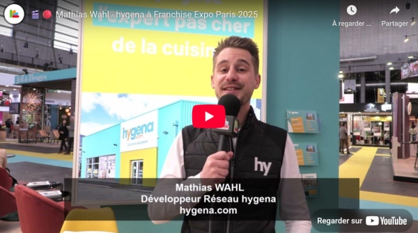 Mathias Wahl - hygena à Franchise Expo Paris 2025