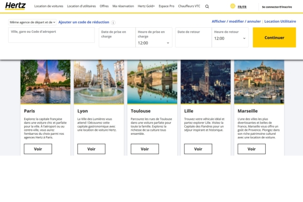 Profil du candidat à la franchise Franchise Hertz