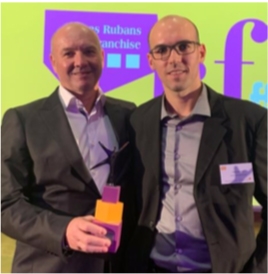 Franchise Mikit : franchisé à Grenoble depuis 33 ans, Joël Ranque reçoit le Ruban d’Argent franchisé 2019 !
