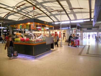 La franchise café en gare de Lyon Part-Dieu